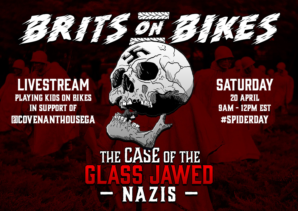 Blitz on Bikes: The Case of the Glass Jawed Nazis Part 2